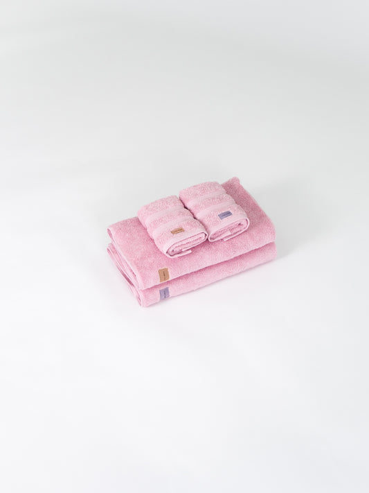 Rosa Håndklæder sæt 4-pak - Soft Pink