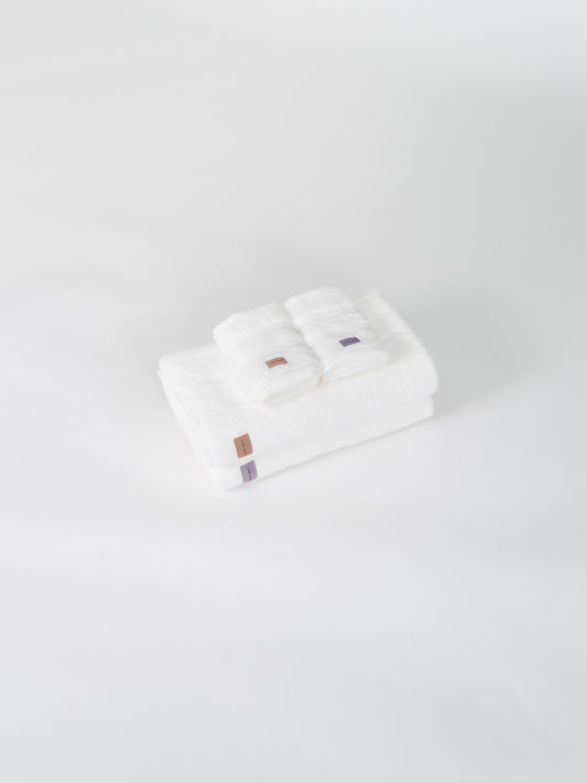 Handtuchset 4er-Pack - Pearl White