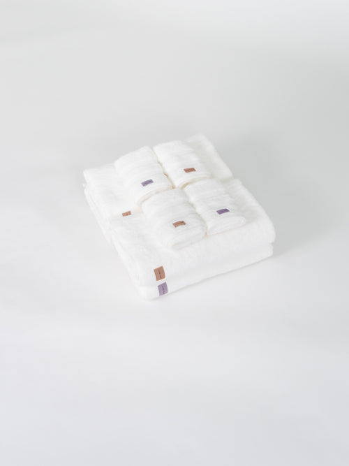 Handduksset 8-pack - Pearl White