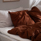 Brown Bedding set Rost - 2 pillowcases included