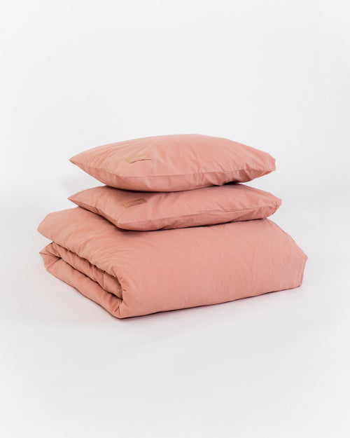 Sängkläder Poplin Mix & Match - Peach