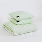 ljusgrön-sängkläder-produktbild-chimi-home-örngott-rainbow-collection