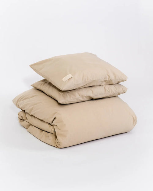 Beige Bedding set Pampas Beige - 2 pillowcases included