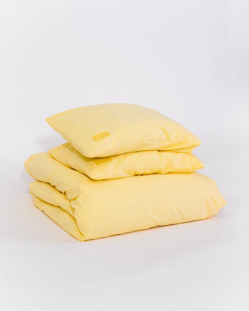 Yellow Bedding set Sunflower - 2 pillowcases included