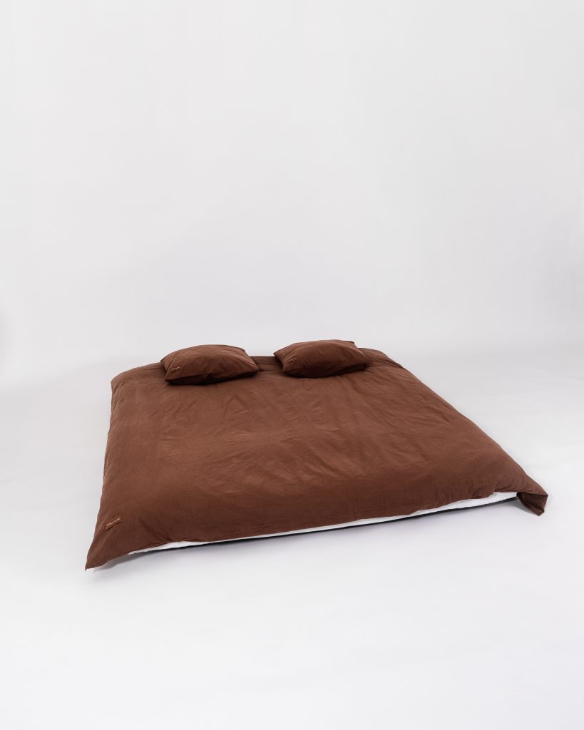CHIMI HOME – Braune Bettwäsche (+8 Farben) aus 100 % Popeline-Baumwolle